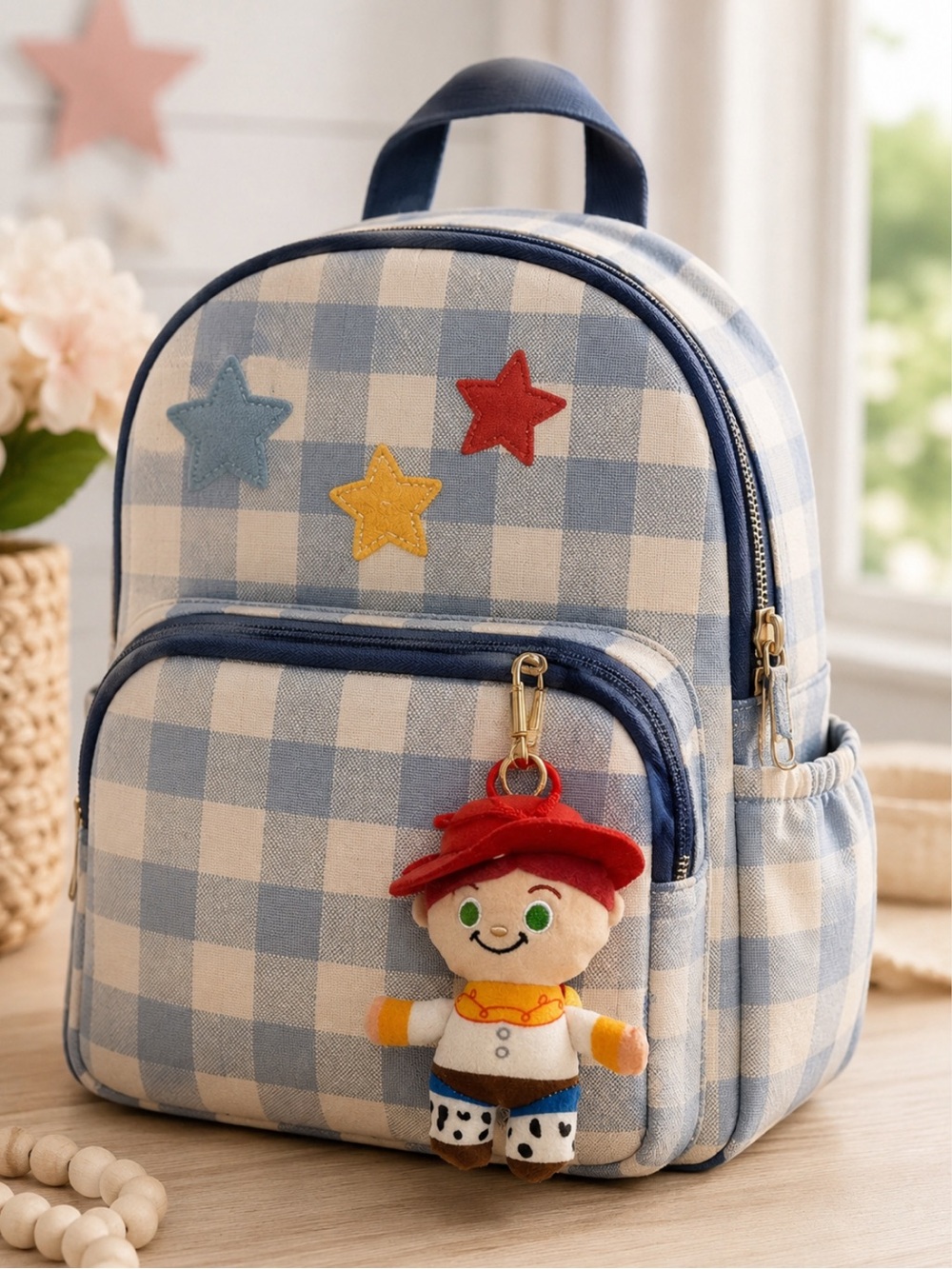 New Toy Story Jessie 6 Inch Plush Bag Charm Key Chain Disney Theme Disney Parks